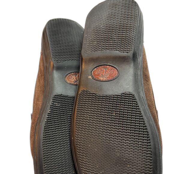Tommy Bahama Men\'s Espresso Suede Slip-On Driving Loafers Rubber Soles 9M‎ main image 8